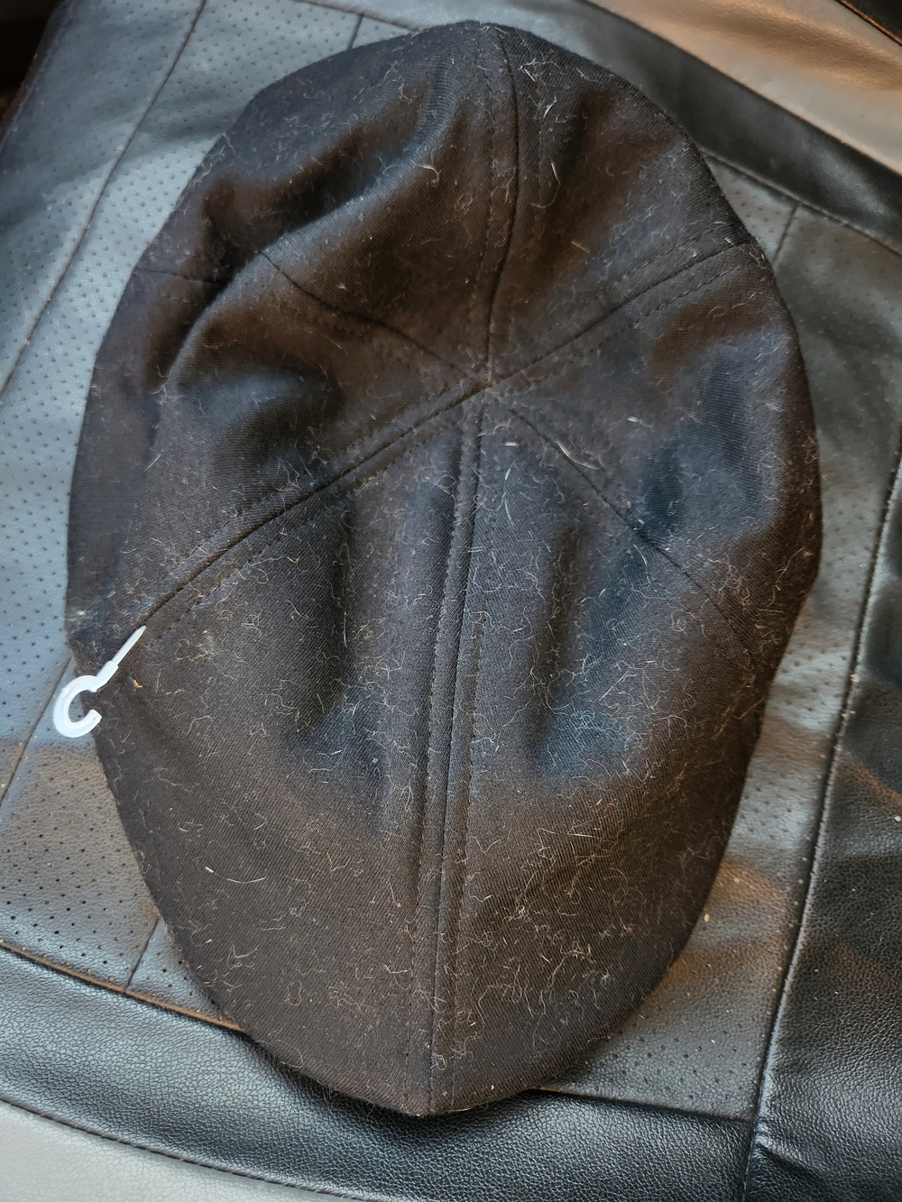 Boston Scally Co. Cap Black Flat Hat Newsboy Cap - Size XXL (2XL)